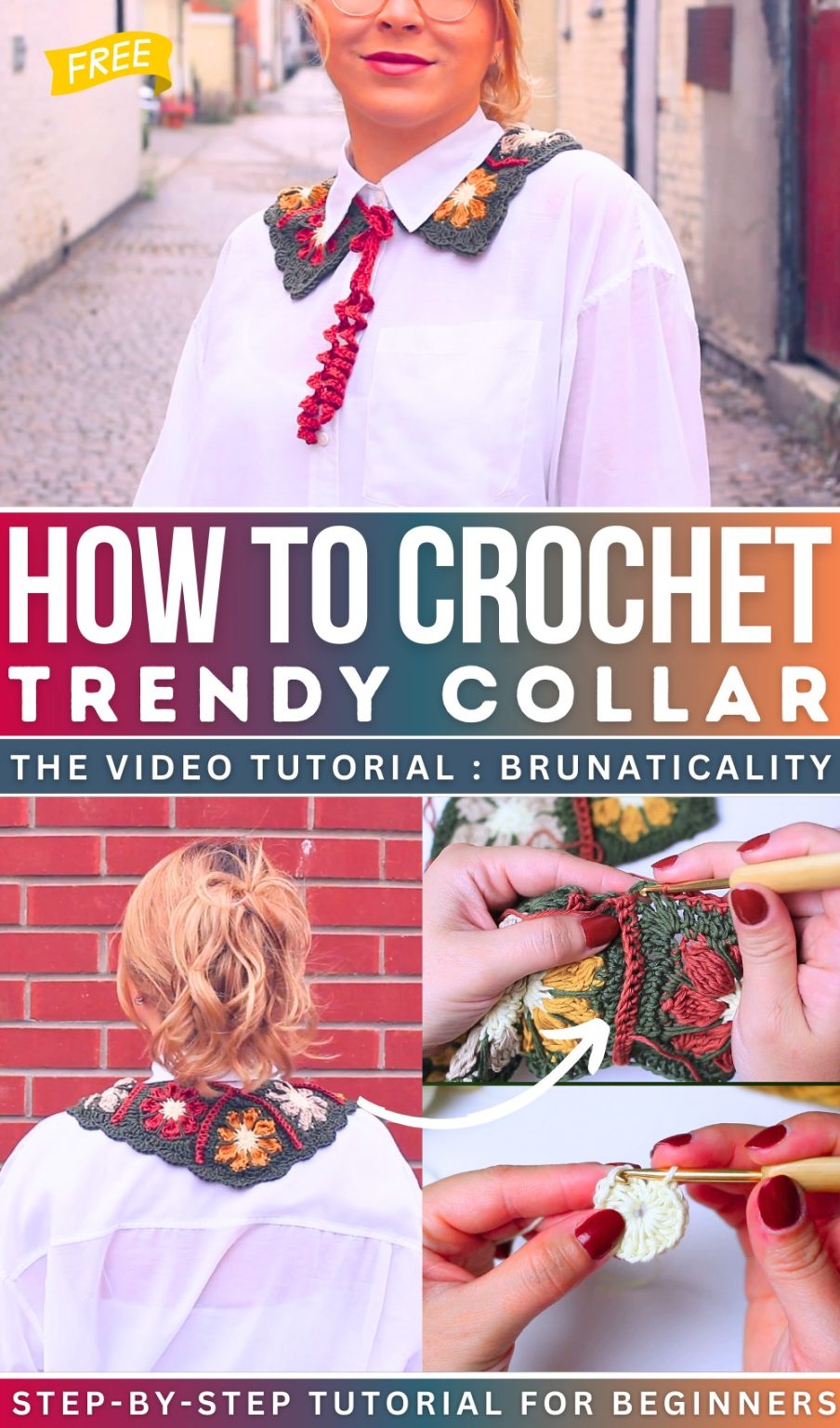 Crochet Collar Knit