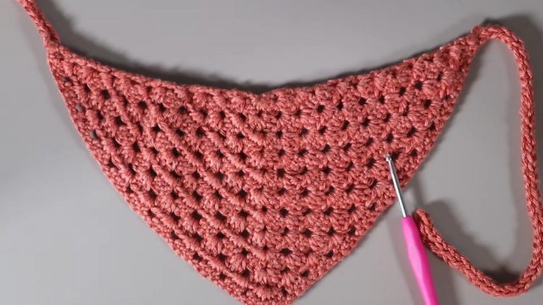 How to Crochet Doggy Bandana for Gifting