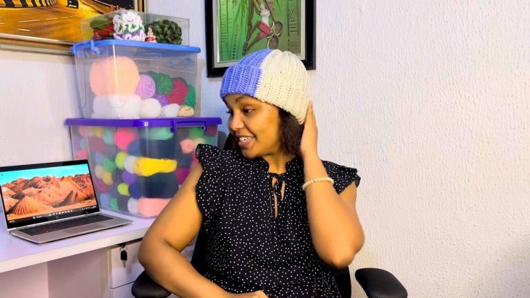 How to Crochet A Beanie Hat for Winter