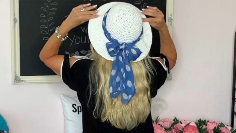 How to Crochet a Cute Sun Hat Great Tutorial for Beginners