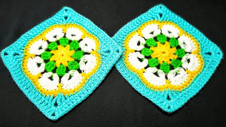 How to Crochet Beautiful Granny Square for Beginners