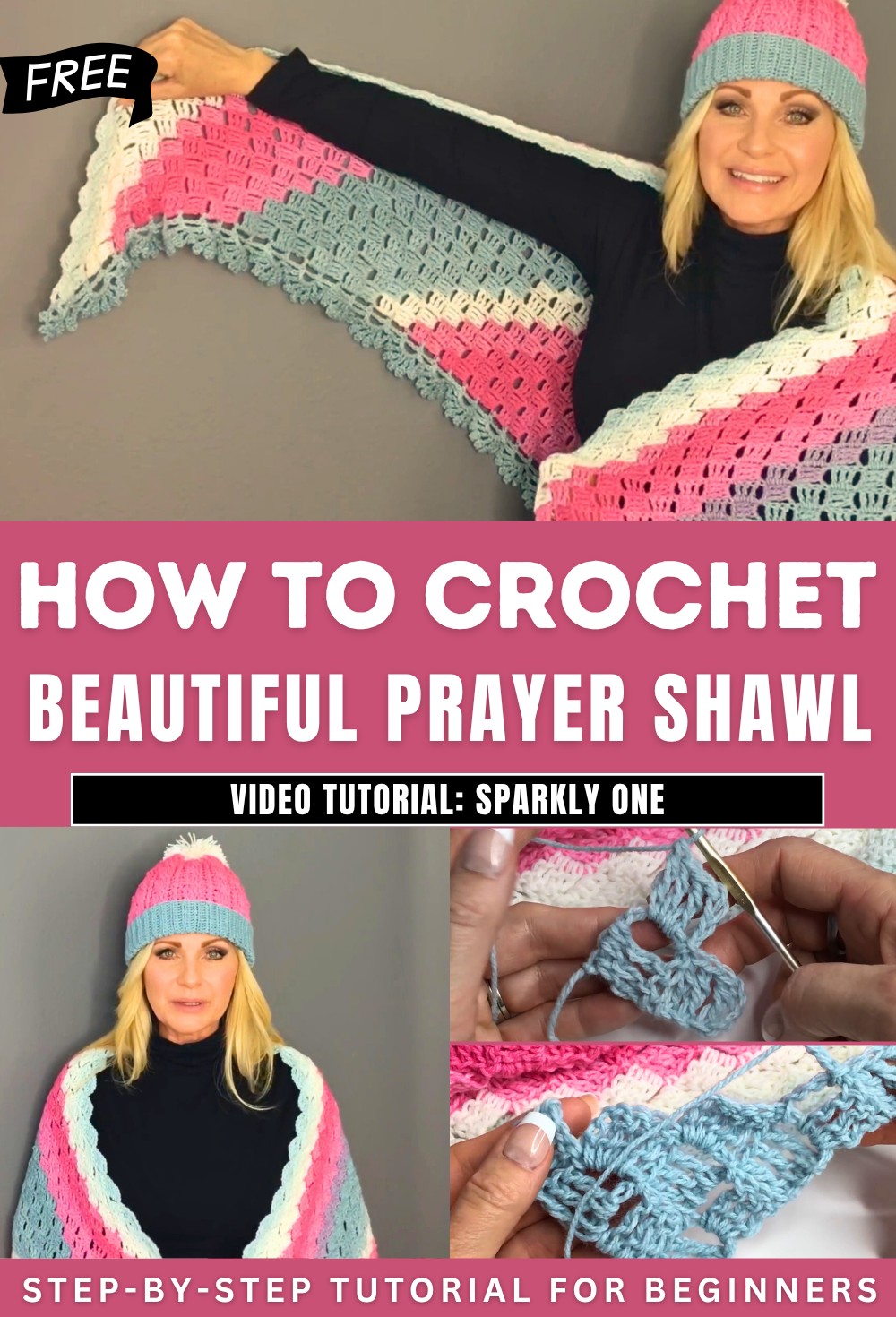 How to Crochet Beautiful Prayer Shawl