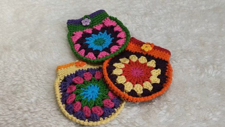 How To Crochet Easy AirPod Case with Granny Stitch