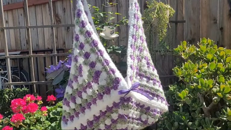 Beginner-Friendly Crochet Granny Square Bag for Ladies