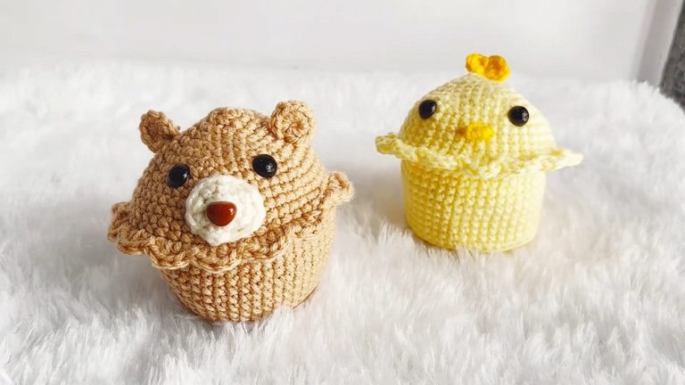How to Crochet Mini Animal Storage Baskets for Kids