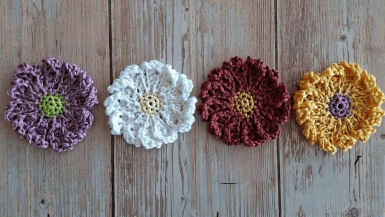 How to Crochet Daisy Flower for Spring