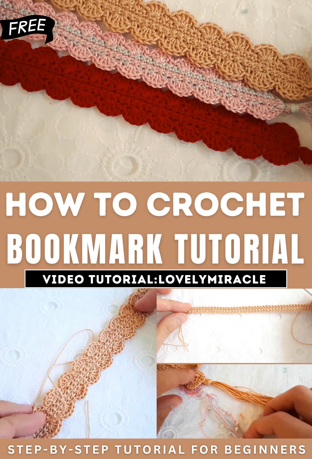 Crochet Bookmark Tutorial