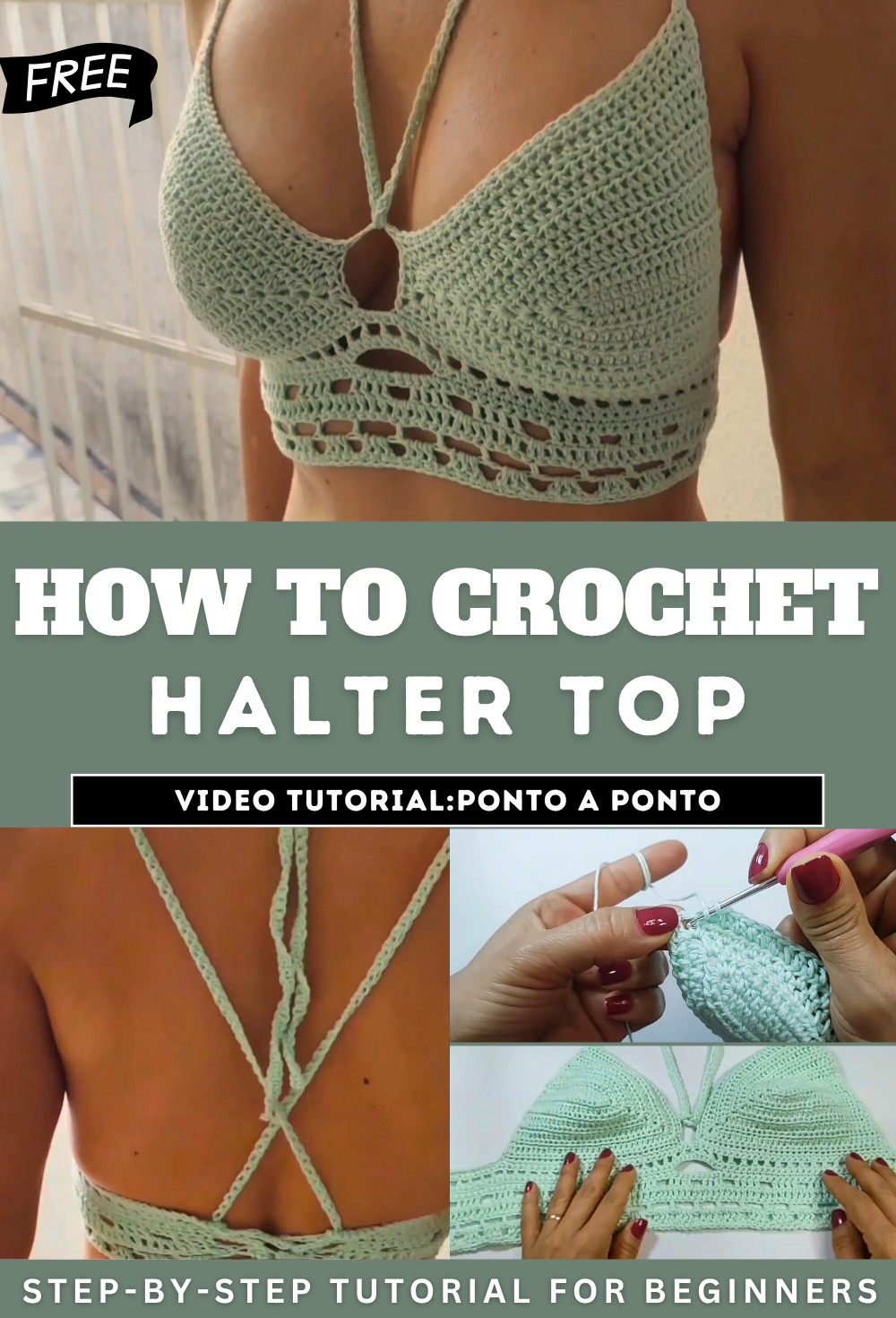 Crochet Halter Top