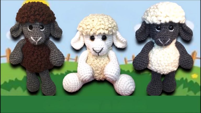 How To Crochet Sheep Lamb For Beginners