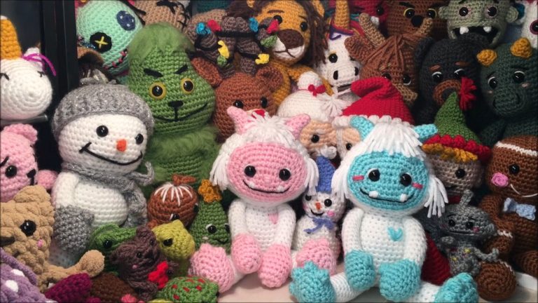 How to Crochet Yeti Snow Monster for Beginners
