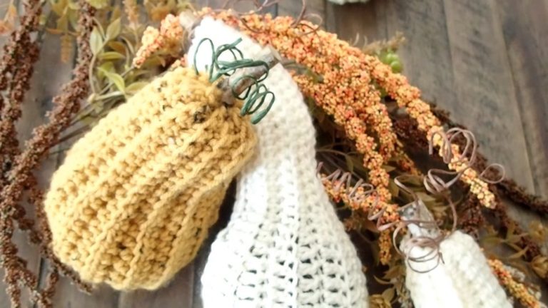 How to Crochet Easiest Pumpkin Patch (Tutorial for Beginners)
