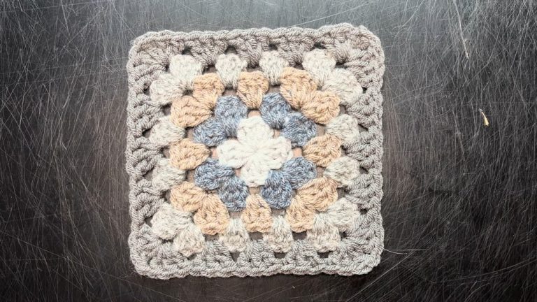 How to Crochet the Easiest Granny Square Ever