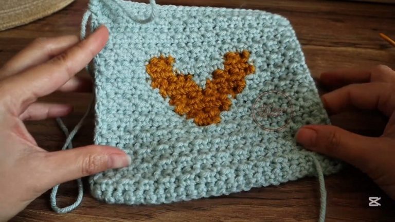 How to Crochet Mosaic Stitch Step-by-Step Tutorial
