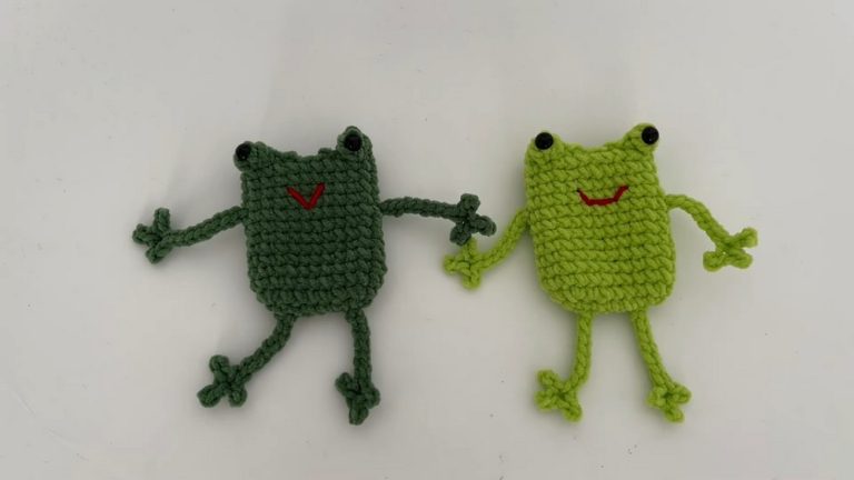 How to Crochet Frog AirPod Pouch for Beginners