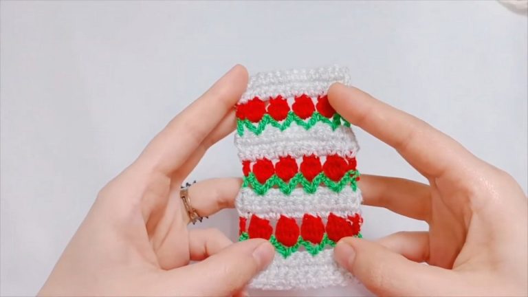 How To Crochet A Tulip Stitch Tutorial for Beginners
