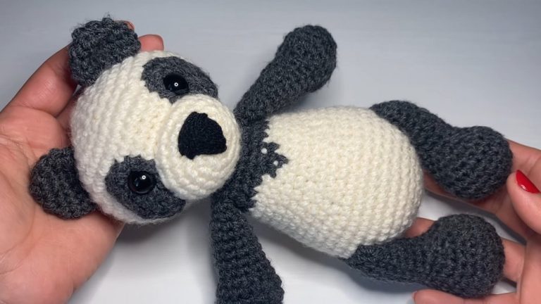 How to Crochet Panda Bear Amigurumi for Beginners
