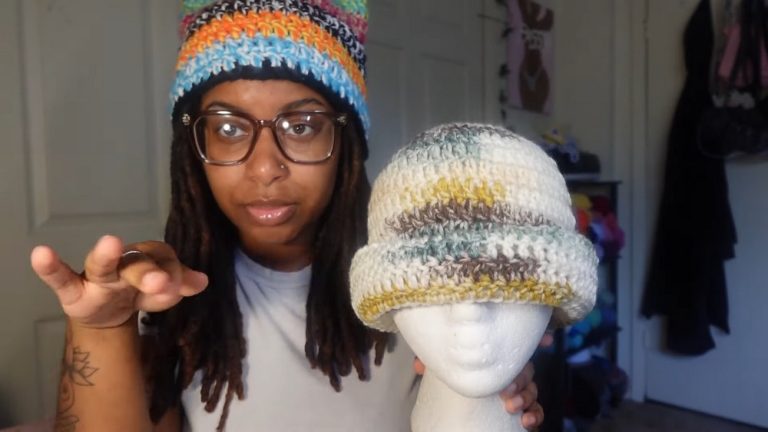 How to Crochet Two In One Ski Mask & Beanie for Beginners