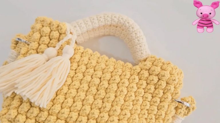 How to Crochet Women’s Knitted Bag for Beginners