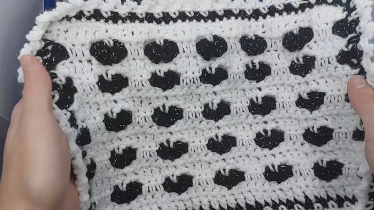 How to Crochet Heart Stitch for Beginners