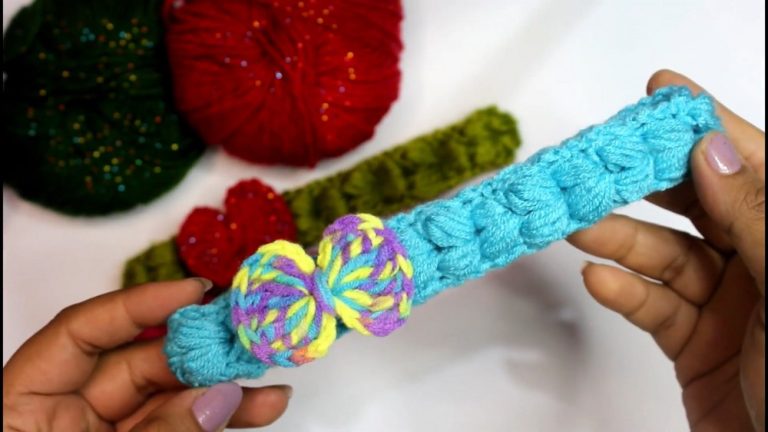 How to Crochet Easy Bow Headband for Beginners