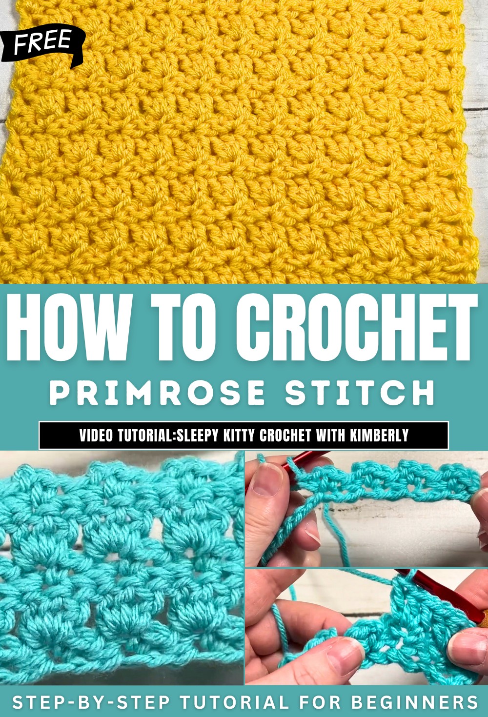 How to Crochet Primrose Stitch