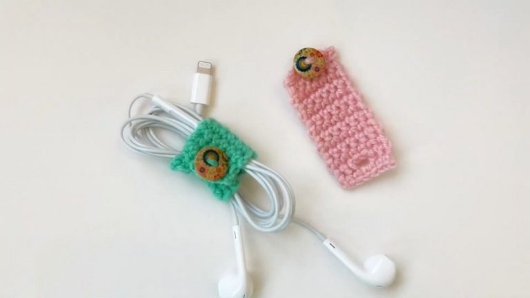 How to Crochet Wire Organizer with SC Stitch