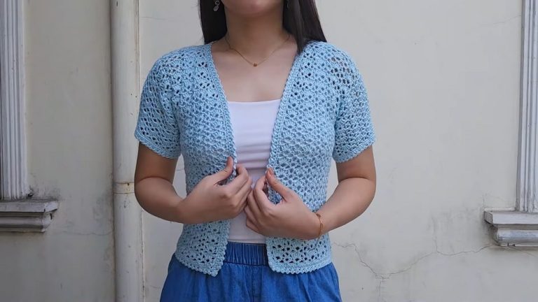 How to Crochet the PERFECT Summer Shirt Beginner Tutorial