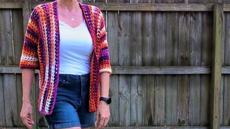 How to Crochet Lilith Sweater – Easy One-Piece Crochet Sweater