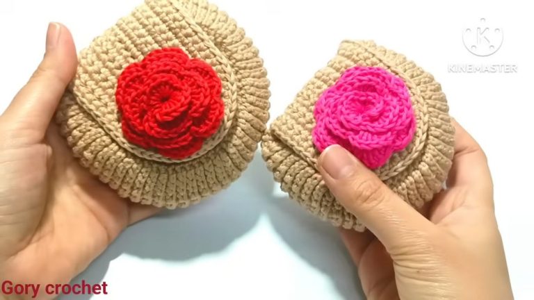 How To Crochet Italian Cotton Thread Wallet for Beginners