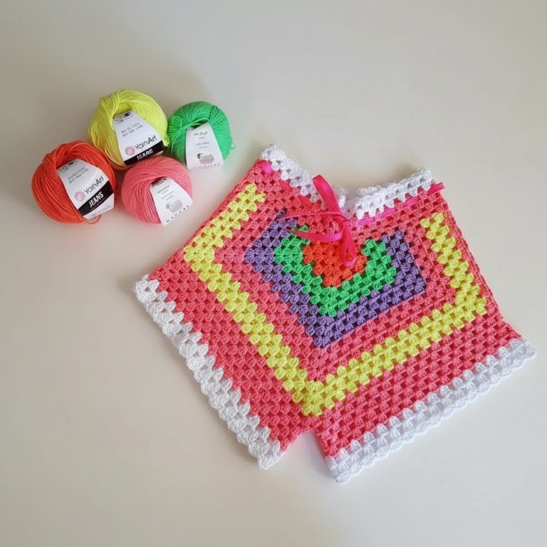 Modern Free Crochet Shorts Pattern for Fashion Lovers