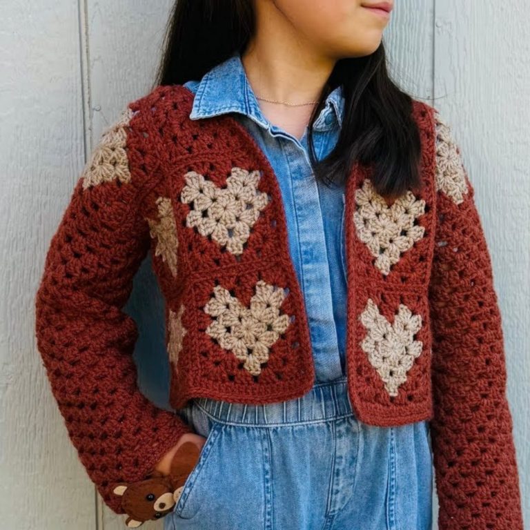 Free Crochet Granny Sweater Pattern for Stylish Looks