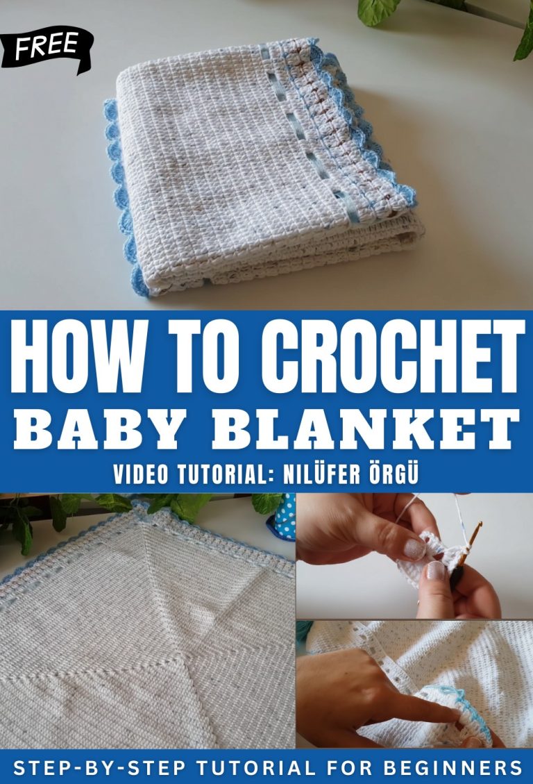 Free Crochet Baby Blanket Pattern Using Soft Yarn - Red Agape Blog