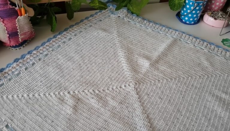 Free Crochet Baby Blanket Pattern Using Soft Yarn - Red Agape Blog