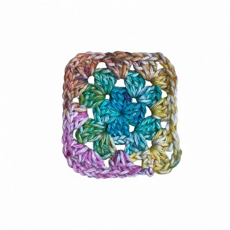 Free Crochet Granny Square Pattern for Daily Projects