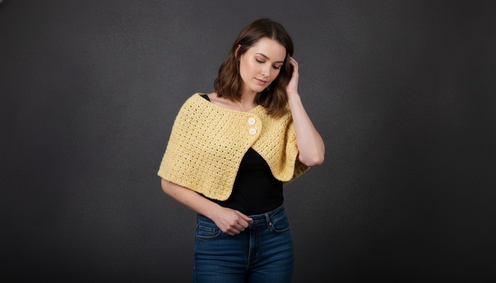 CROCHET EASY VINTAGE CAPEWRAPSHAWL 2