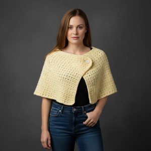 CROCHET EASY VINTAGE CAPEWRAPSHAWL 9