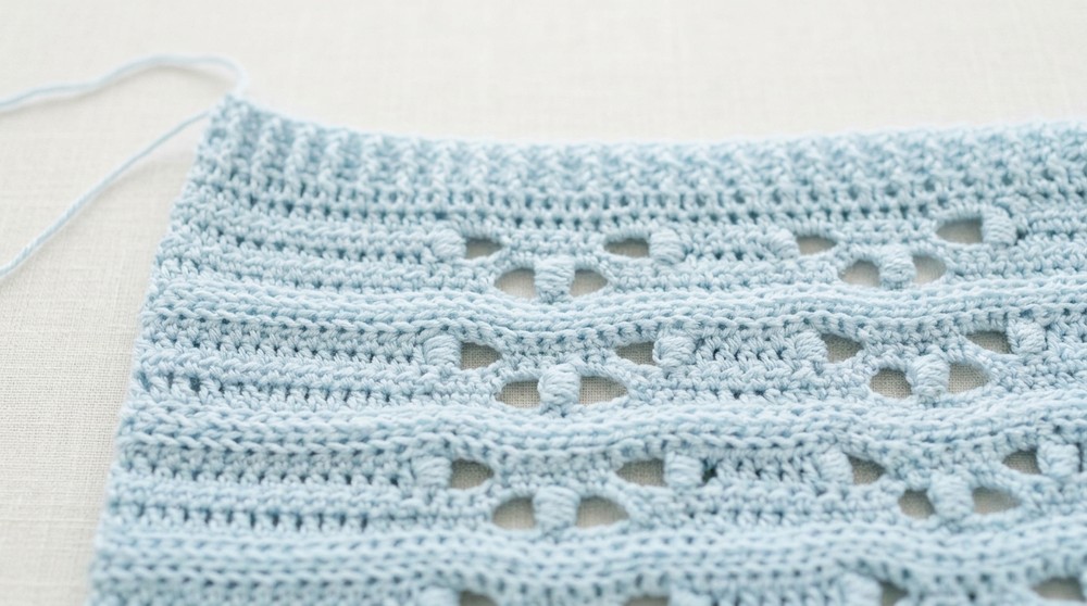 CROCHET POCKET SHAWL - FREE CROCHET PATTERN 8