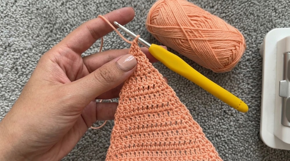CROCHET WITH ME Easy Halter Top Tutorial 6