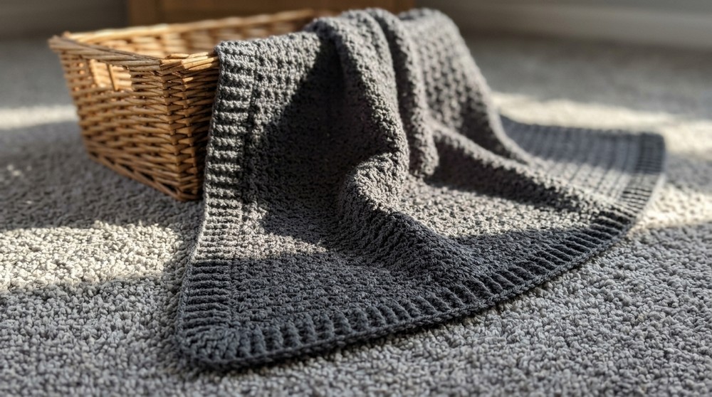 Charming (No Holes) Crochet Baby Blanket 2