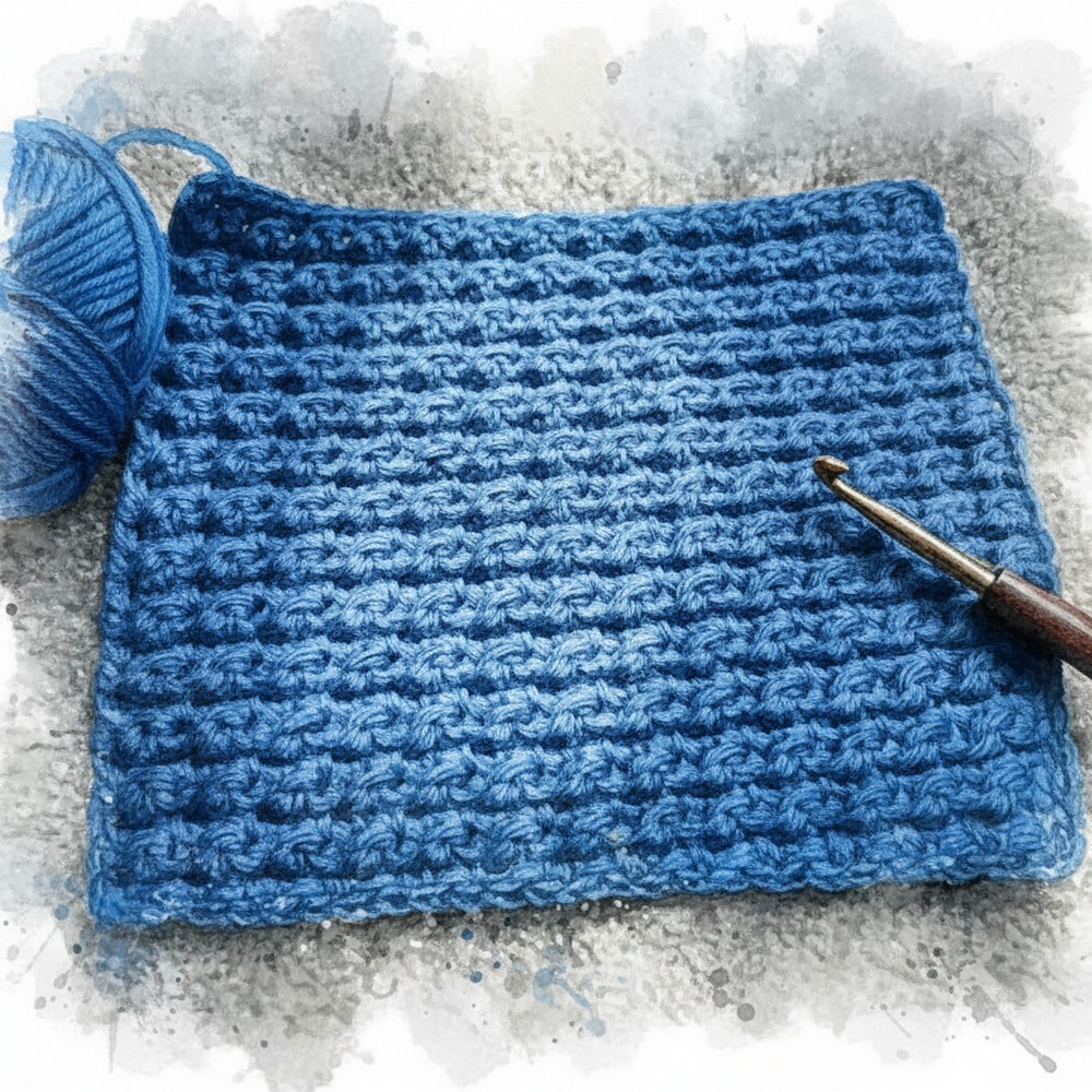 Cloud Stitch A Beautiful Crochet Stitch for Blankets! 8