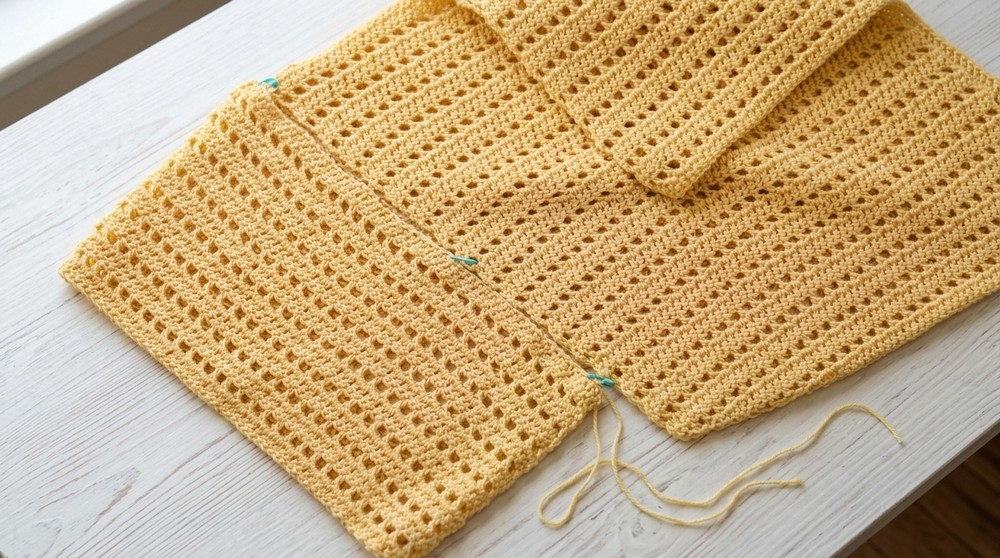 Crochet Ava Fringed Poncho 6