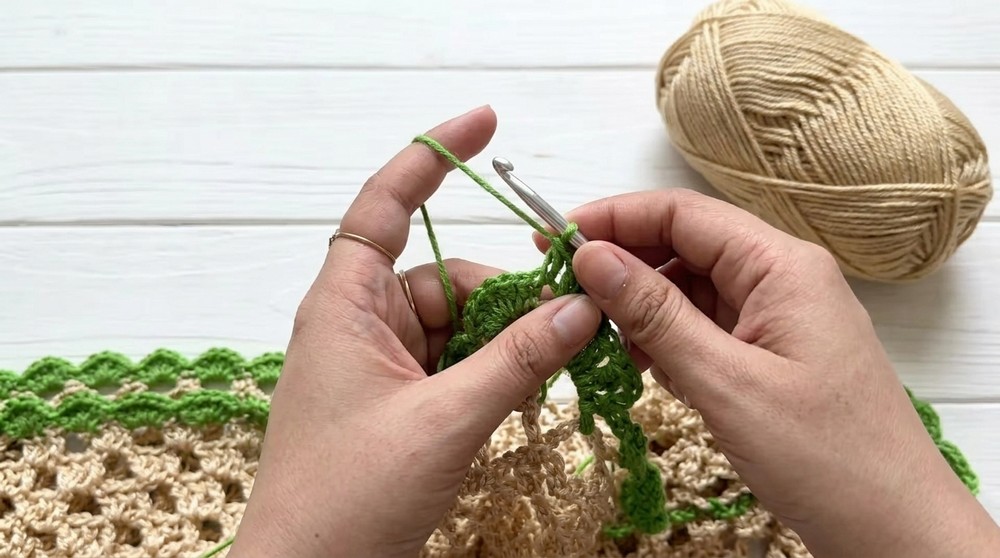 Crochet Flower Bouquet Poncho Tutorial Easy & Beginner-Friendly 6