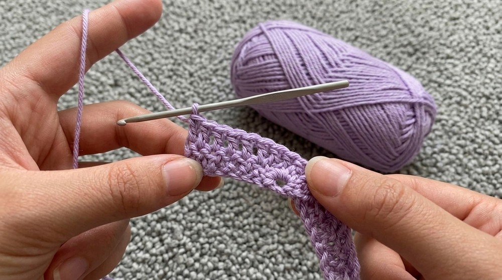 Crochet Flower Lace-Up Top Tutorial + FREE Written Pattern 5