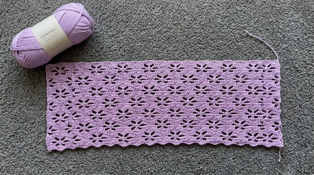 Crochet Flower Lace-Up Top Tutorial + FREE Written Pattern 7
