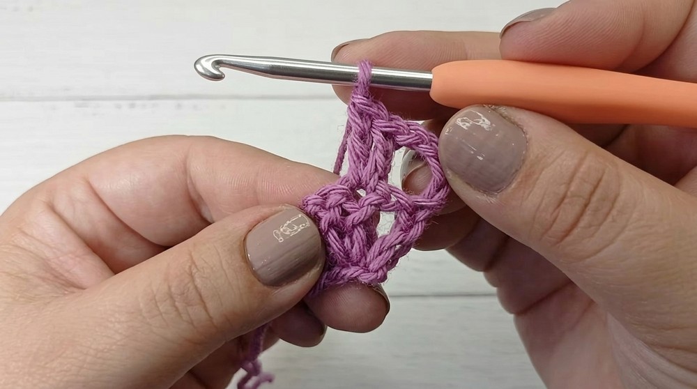 Crochet Half Moon Shawl - Simple, Easy, and Elegant 4