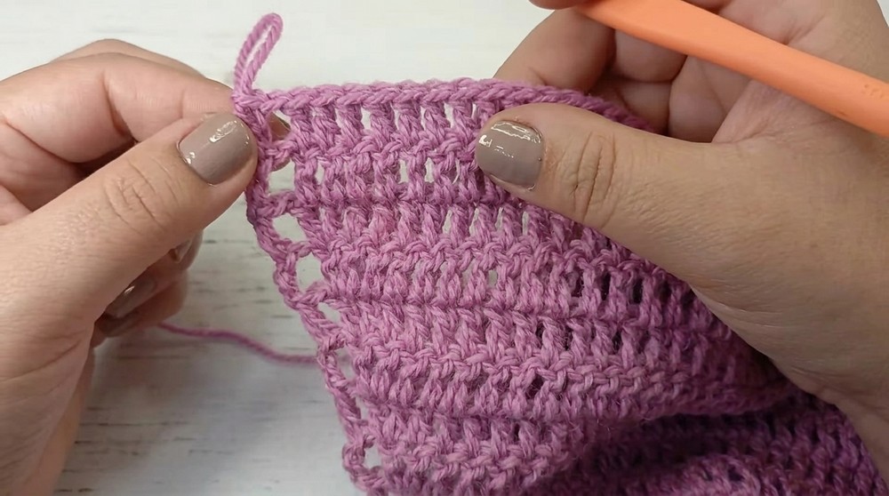 Crochet Half Moon Shawl - Simple, Easy, and Elegant 6