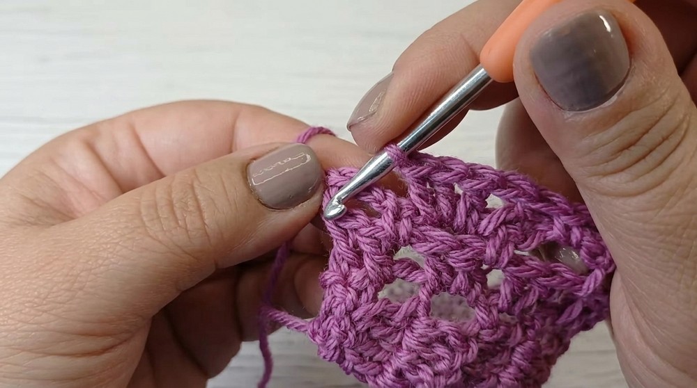 Crochet Half Moon Shawl - Simple, Easy, and Elegant 8