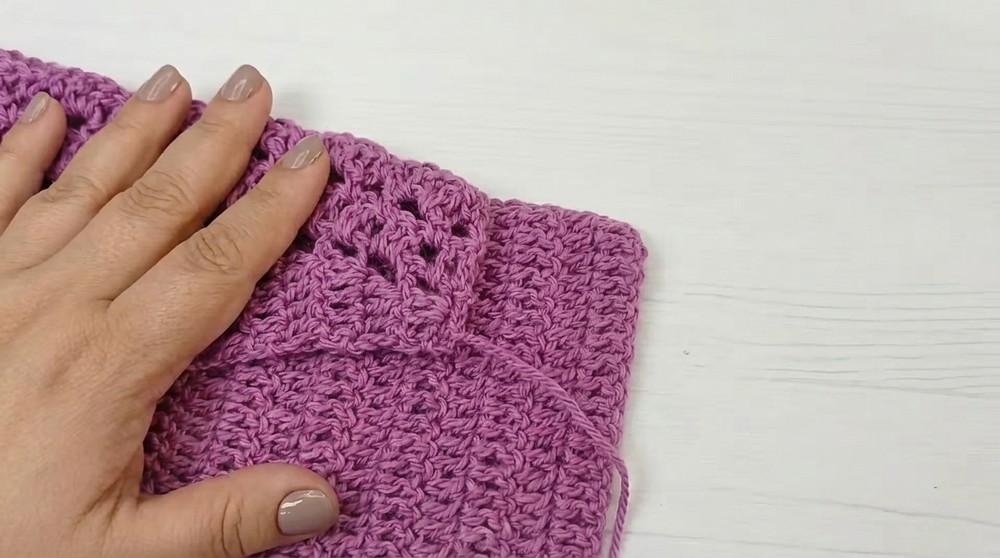 Crochet Half Moon Shawl - Simple, Easy, and Elegant 9