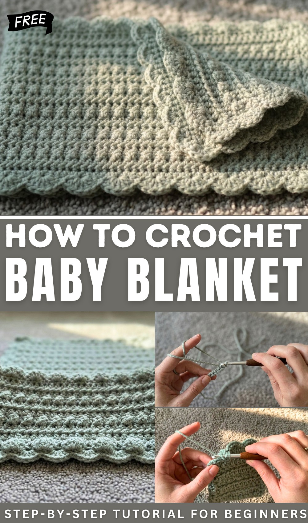 Crochet Sweet Berries Baby Blanket 1