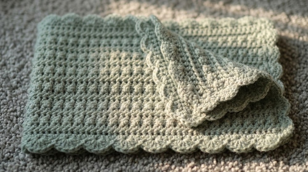 Crochet Sweet Berries Baby Blanket 2